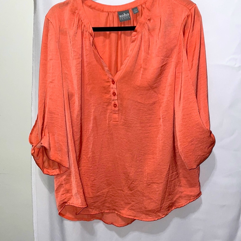 Peach shirt